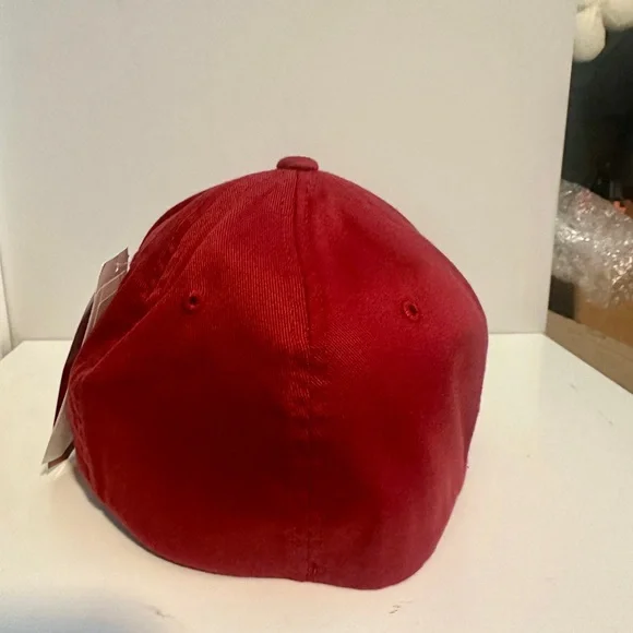 Nasty Pig Bro Cap Fitted Red S/M NWT - Picture 3 of 5